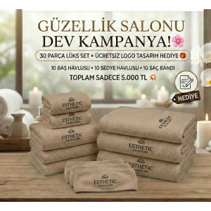 Güzellik Salonları İçin Dev Havlu Seti Kampanyamız Başladı