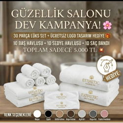 Güzellik Salonları İçin Dev Havlu Seti Kampanyamız Başladı