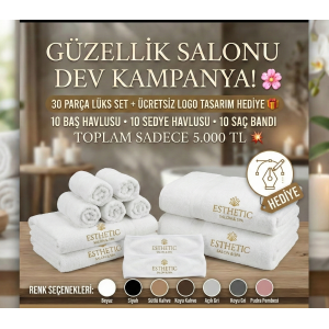 Güzellik Salonları İçin Dev Havlu Seti Kampanyamız Başladı Güzellik Salonları İçin Dev Havlu Seti Kampanyamız Başladı