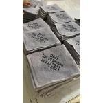 Logo baskılı spor havlusu 