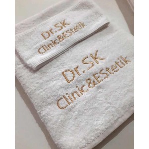 Klinik ve Hastane İçin Logolu Havlu – Özel İmalat & Toptan Satış