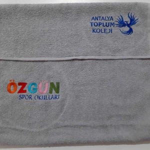 Toptan Logolu Baskılı / Nakışlı Havlu Seti ve Havlu Saç Bandı - Terlik - Bornoz - Bebek Kundak Havlusu 