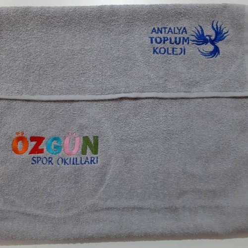 Toptan Logolu Baskılı / Nakışlı Havlu Seti ve Havlu Saç Bandı - Terlik - Bornoz - Bebek Kundak Havlusu 