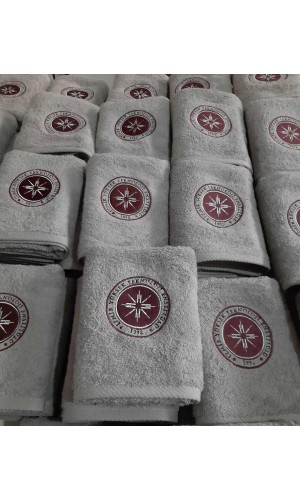 Toptan Logolu Baskılı / Nakışlı Havlu Seti ve Havlu Saç Bandı - Terlik - Bornoz - 