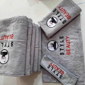 Toptan Logolu Baskılı / Nakışlı Havlu Seti ve Havlu Saç Bandı 