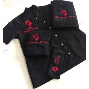 Toptan Logo baskılı nakışlı havlu 