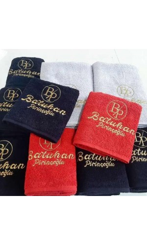 Toptan Logo Baskılı Havlu Seti - Fiyat Teklifi İsteyiniz. 