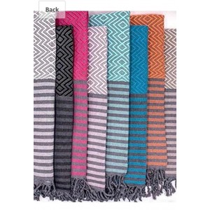 Toptan peştemal çeşitleri - zümrüt desenli 