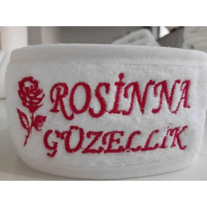 Toptan havlu saç bandı özel logo nakışlı ( baskılı)  Toptan imalat satış fiyatı özel fiyat isteyiniz