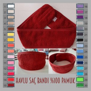 Toptan 1- Havlu saç bandı özel logo nakışlı ( baskılı) Toptan imalat satış fiyatı özel fiyat isteyiniz Toptan 1- Havlu saç bandı özel logo nakışlı ( baskılı) Toptan imalat satış fiyatı özel fiyat isteyiniz