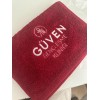 Bordo spor havlusu 30x90cm özel logo nakışlı üretim 