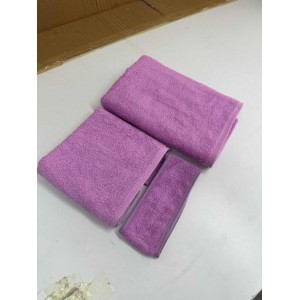 Mor Havlu Seti İmalatı - Baş havlusu - Sedye havlusu - Saç Bandı - Logo nakışlı hizmetimizde vardır