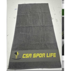 Özel logo jakarlı havlu imalatlarımız