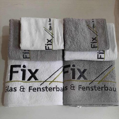 Toptan baskılı berber havlusu - kuafor havlusu 