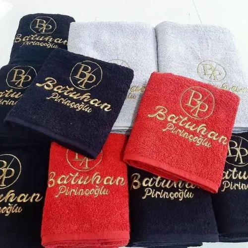 Toptan Logo Baskılı Havlu Seti - Fiyat Teklifi İsteyiniz. 
