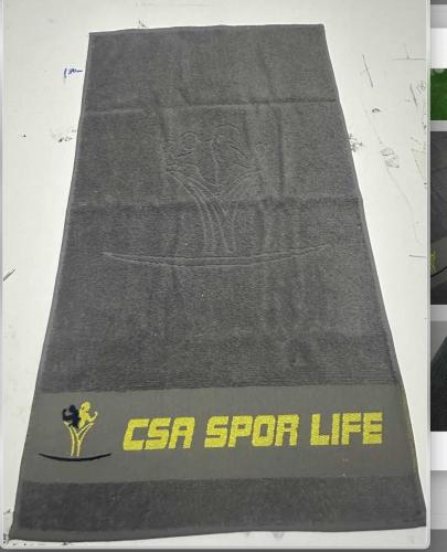 Özel logo jakarlı havlu imalatlarımız