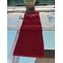 Bordo spor havlusu 30x90cm özel logo nakışlı üretim 
