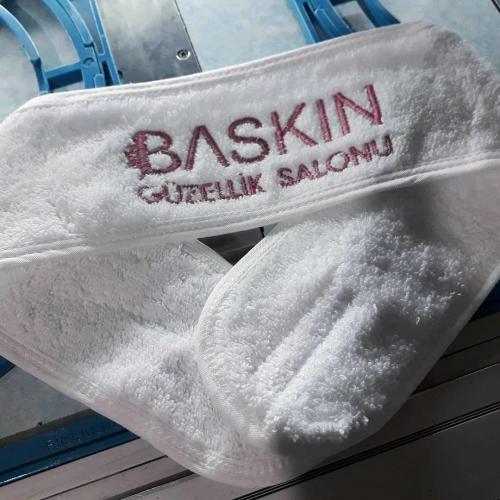 Toptan Logolu Baskılı / Nakışlı Havlu Seti ve Havlu Saç Bandı 